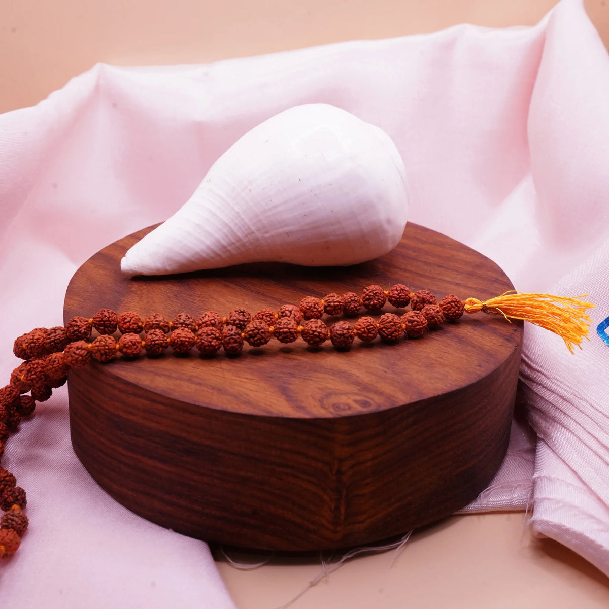 White Triveni Shankh