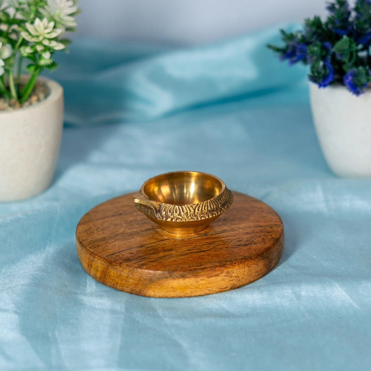 100% Pure Brass Kuber Diya