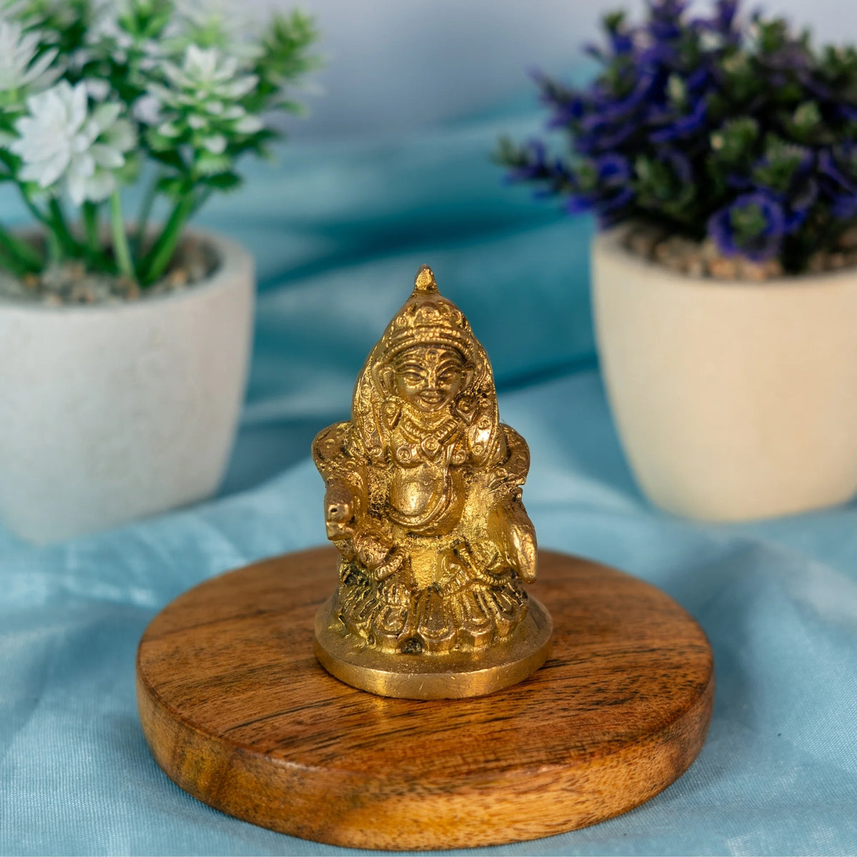 100% Pure Brass Lord Kuber Murti, Idol | Hindu God of Wealth & Prosperity Statue for Pooja Mandir, Home & Office Dcor | Spiritual Gift | & Religious Showpiece |