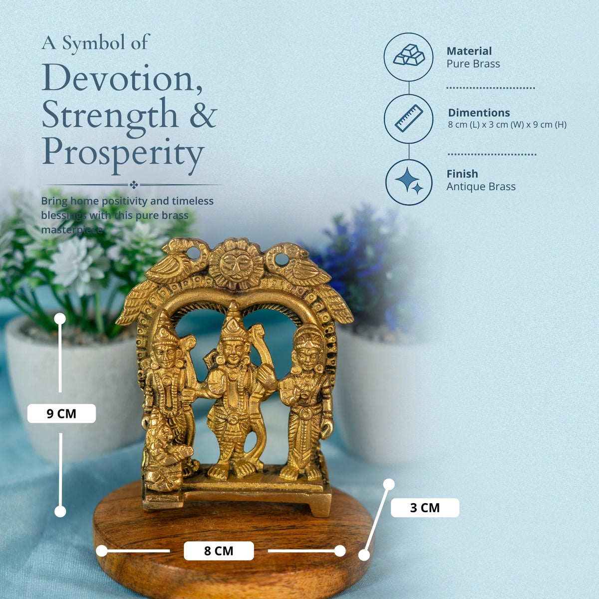 Ram Darbar With Toran Medium